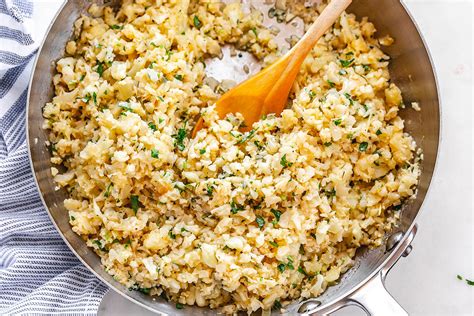 parmesan-cauliflower-rice-skillet-recipe-eatwell101 image