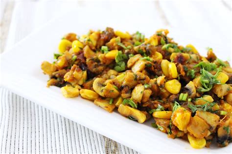 mushroom-masala-with-corn-recipe-archanas-kitchen image
