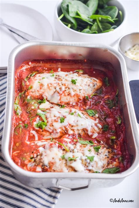 mozzarella-chicken-in-tomato-sauce-30-minute-dinner image