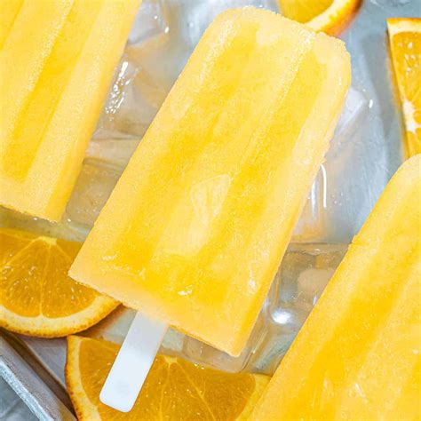 orange-popsicles-homemade-refreshing image