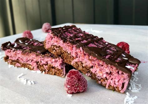 raspberry-coconut-chocolate-slice-just-190-calories image