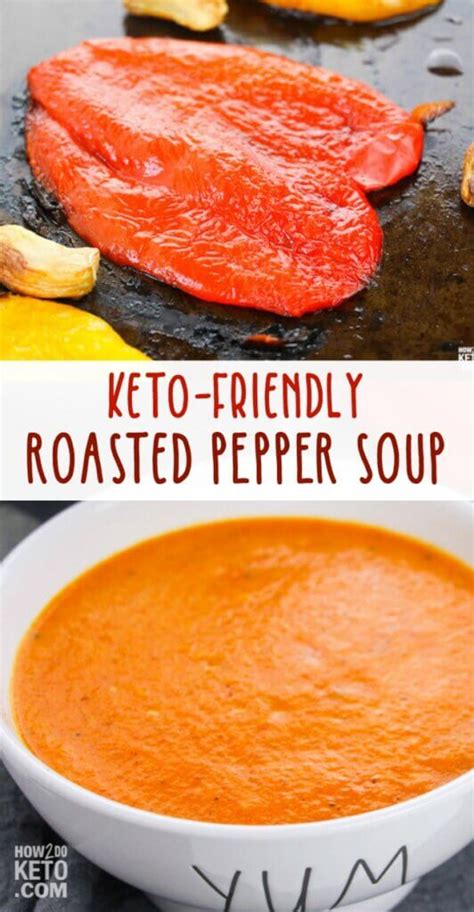 roasted-red-pepper-soup-vegan-keto-low-how-2 image