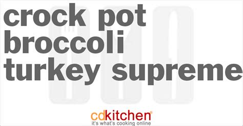 crock-pot-broccoli-turkey-supreme image