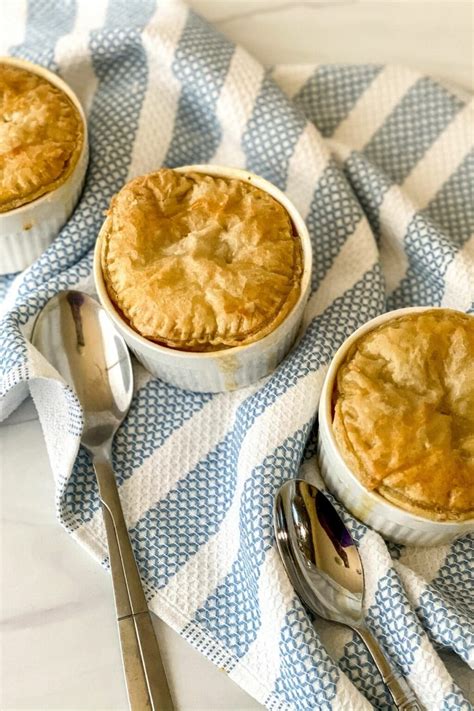 easy-mini-chicken-pot-pies-recipe-with-freezer-meal image