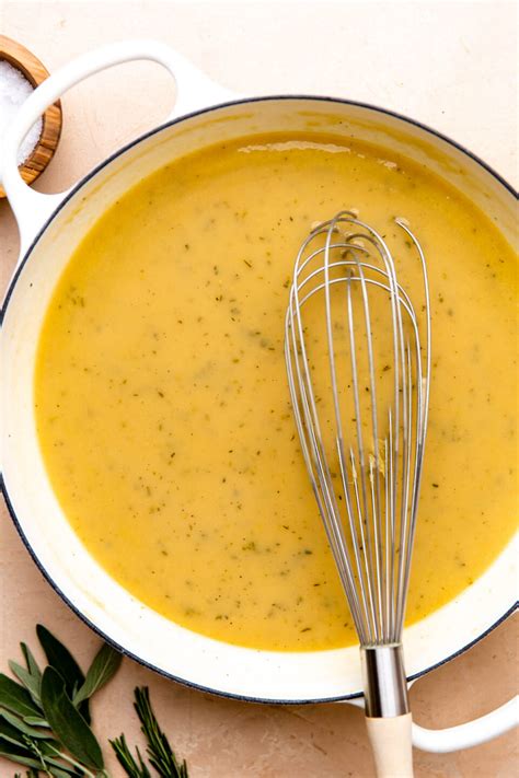 make-ahead-turkey-gravy-with-or-without-drippings image