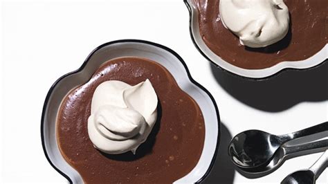 chocolate-pudding-with-espresso-whipped-cream image