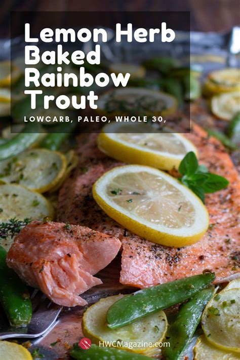 lemon-herb-baked-rainbow-trout-healthy-world image