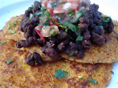 corn-cakes-with-black-beans-no-meat-athlete image
