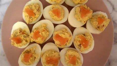 smoked-salmon-deviled-eggs-recipe-yummy image