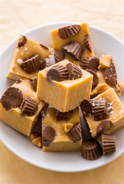 easy-peanut-butter-fudge-baker-by-nature image