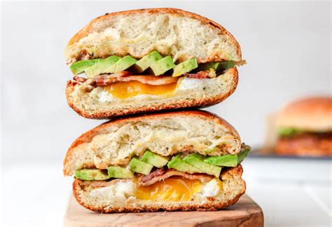 bacon-and-avocado-breakfast-burger-cobs-bread image