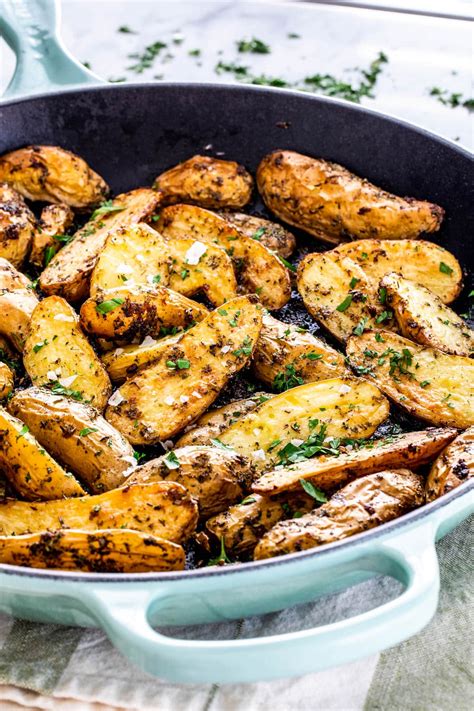 roasted-fingerling-potatoes-jo-cooks image