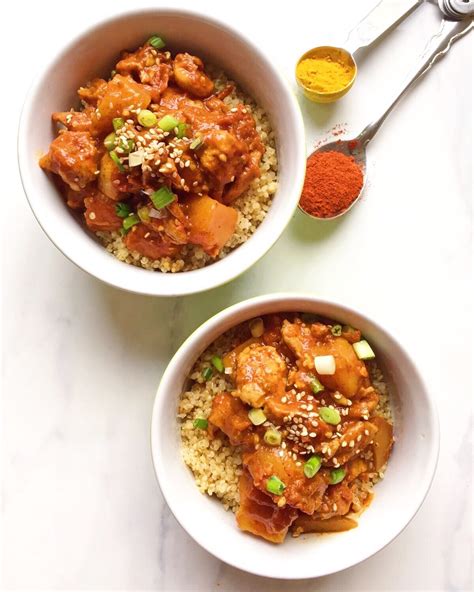one-pot-sweet-and-spicy-mango-chicken-the-dish image