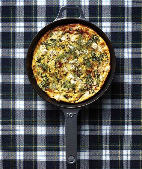 kale-and-goat-cheese-frittata-recipe-real-simple image