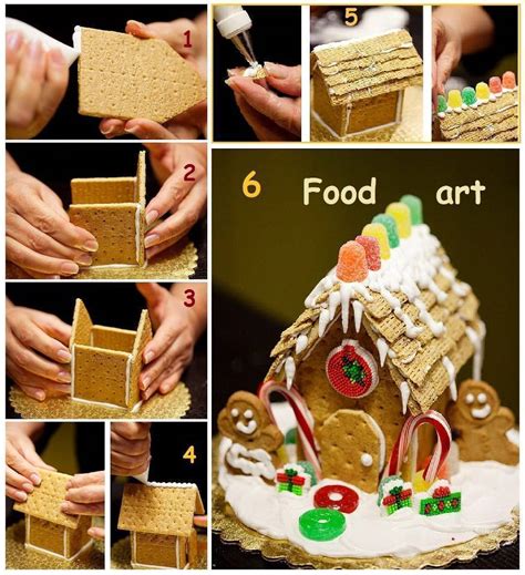 how-to-make-a-graham-cracker-gingerbread-house image