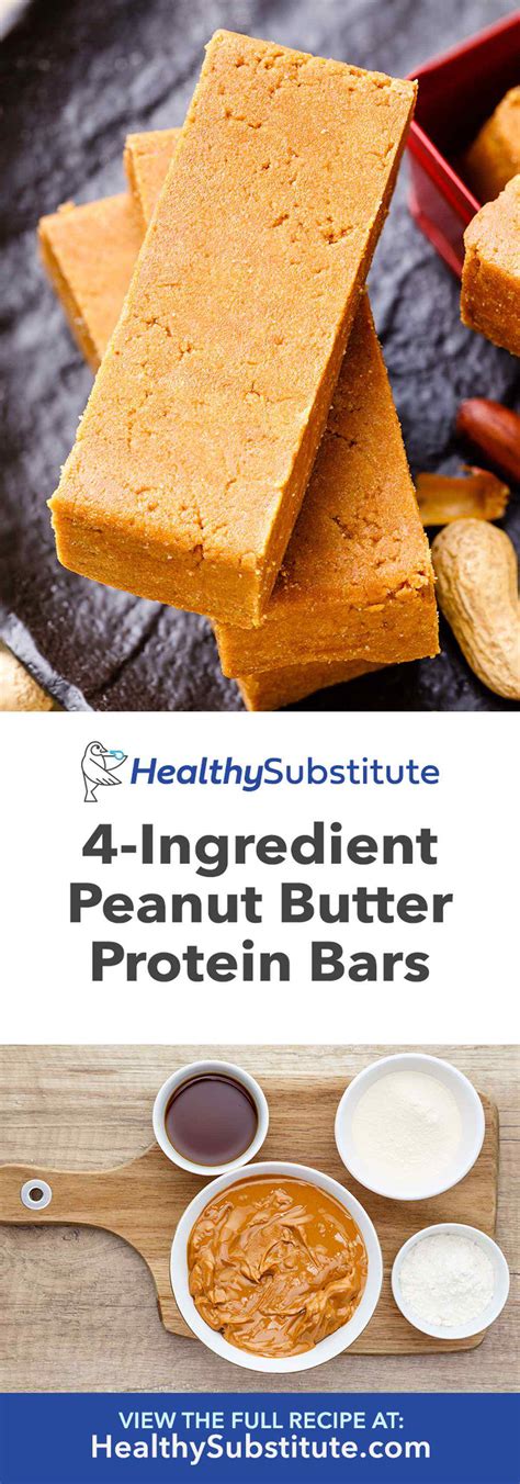 4-ingredient-low-carb-peanut-butter-protein-bars-low image