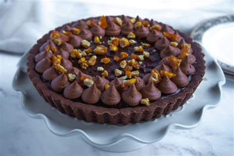 caramel-ganache-chocolate-tart-bakes-by-brown-sugar image
