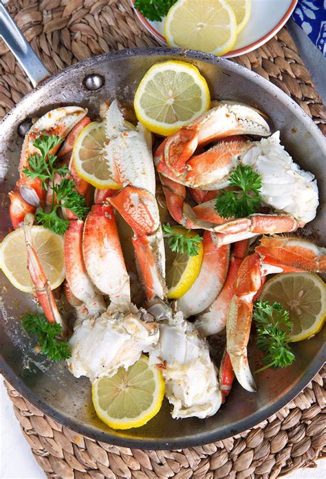 sauted-garlic-butter-dungeness-crab-legs-the image