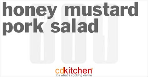 honey-mustard-pork-salad-recipe-cdkitchencom image