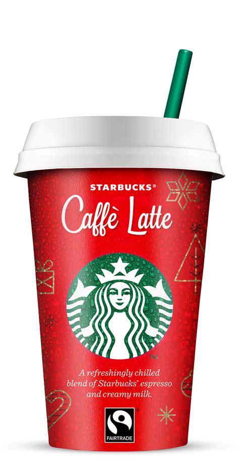 starbucks-wrap-the-chilled-caff-latte-in-red-food image