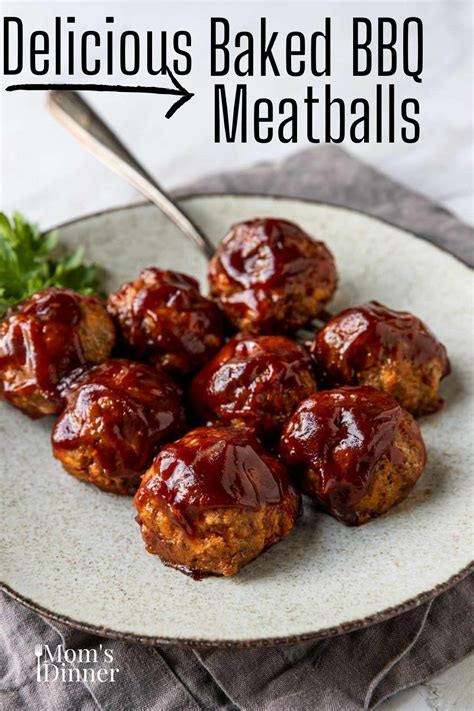 best-baked-bbq-meatballs-moms-dinner image