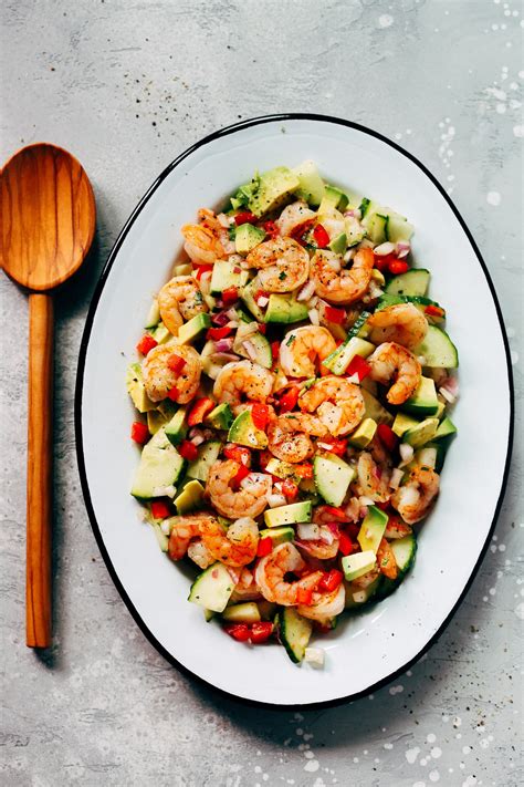shrimp-avocado-cucumber-salad-primavera-kitchen image
