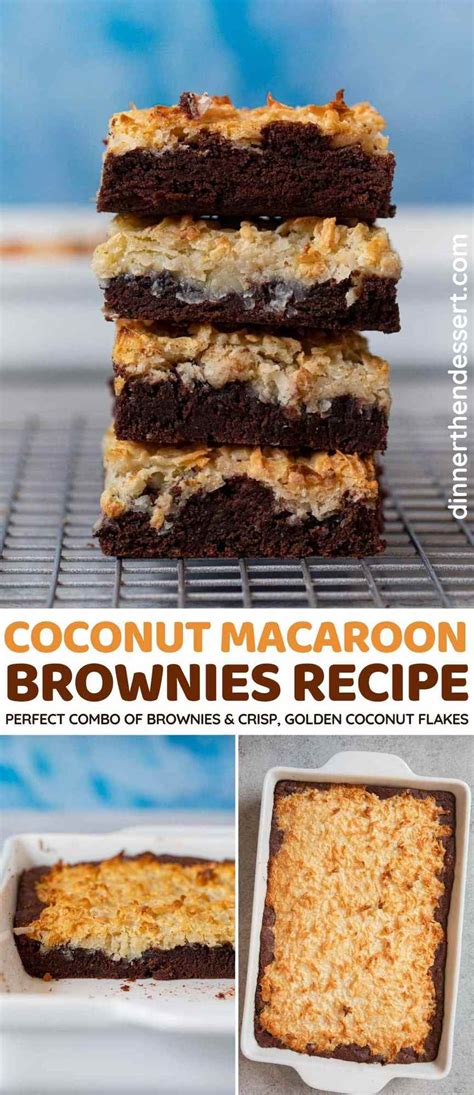 coconut-macaroon-brownies-recipe-dinner-then image