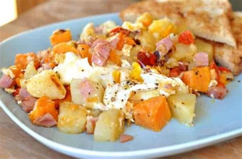 ham-and-sweet-potato-hash-recipe-mels-kitchen-cafe image