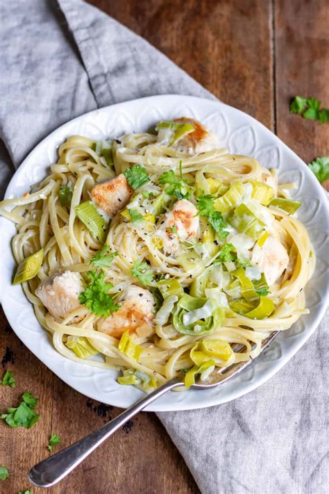 chicken-and-leek-pasta-you-say-potatoes image