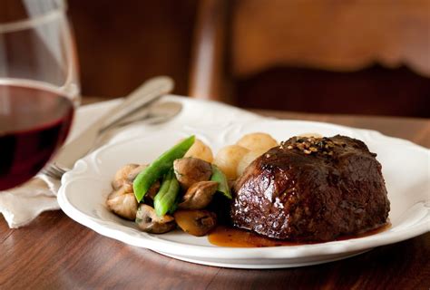 pan-seared-filet-mignon-with-rosemary-cabernet-sauce image