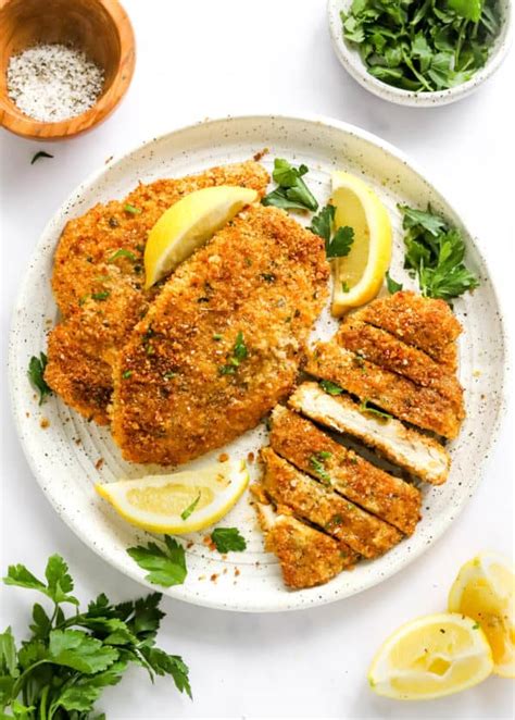best-crispy-oven-baked-chicken-cutlets-easy image
