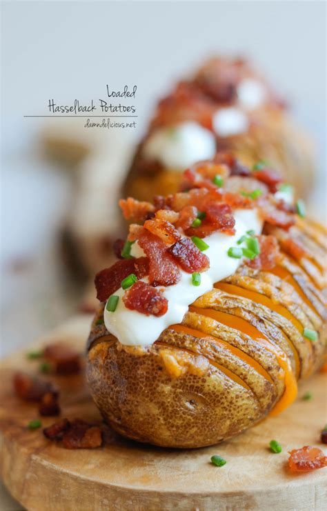 loaded-hasselback-potatoes-damn-delicious image