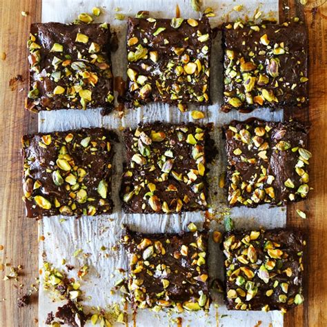 dark-chocolate-brownies-with-pistachios-and-easy image