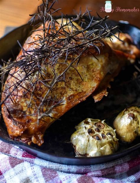 roasted-garlic-rosemary-turkey-breast-mrs-happy-homemaker image
