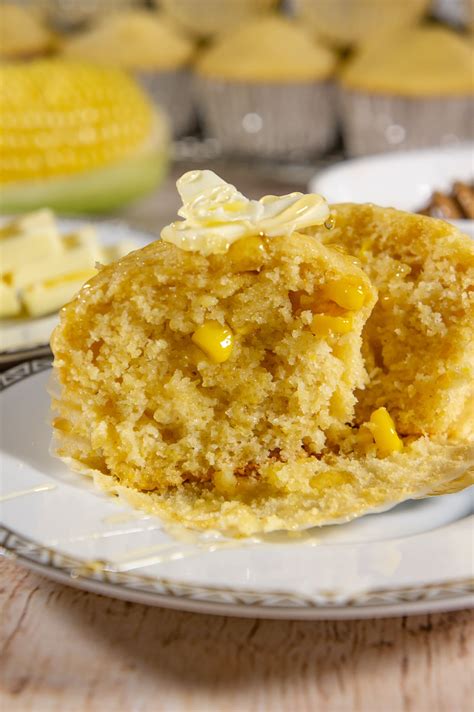cornbread-muffin-recipe-with-corn-the-flour-handprint image