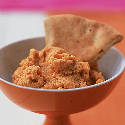 spiced-red-lentil-dip-with-pita-crisps-recipe-myrecipes image