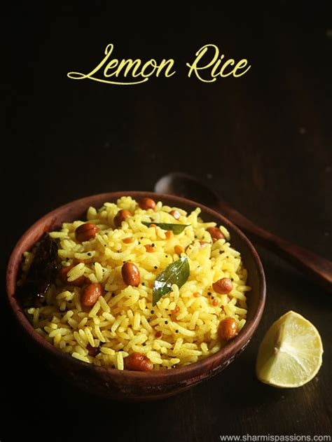 lemon-rice-lemon-rice-recipe-sharmis-passions image