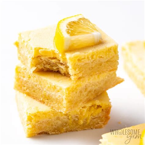 keto-lemon-bars-wholesome-yum image
