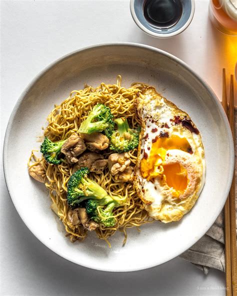 take-out-at-home-chicken-and-broccoli-chow-mein image