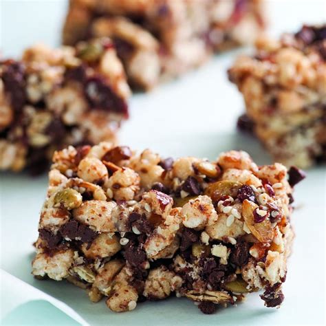 chocolate-cherry-snack-bars-recipe-eatingwell image