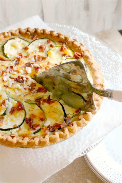 bacon-cheddar-and-zucchini-quiche-honest-cooking image