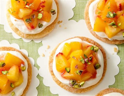 easy-mini-peach-tarts-recipe-tara-teaspoon image