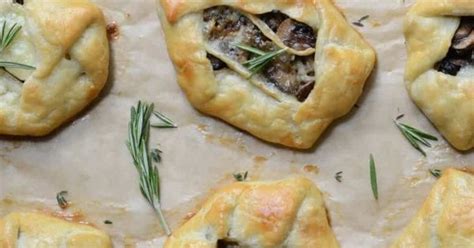 rosemary-and-thyme-mushroom-galettes-with-brie image