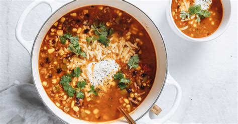 easy-taco-soup-recipe-with-video-laura-fuentes image