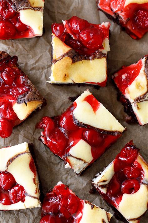 cherry-bliss-brownies-recipe-chocolate-cherry-bars image