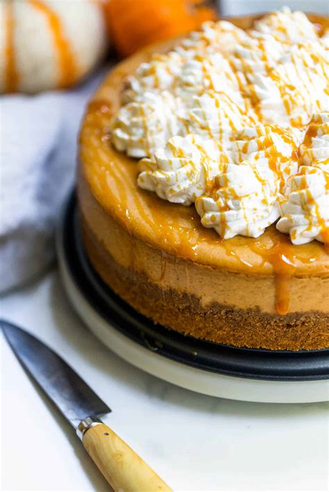 pumpkin-caramel-cheesecake-lenox-bakery image