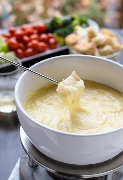 make-easy-cheese-fondue-at-home-wellplatedcom image