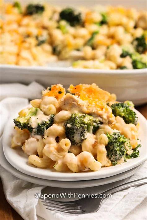 chicken-broccoli-casserole-with-alfredo-sauce-spend image