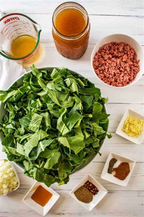 slow-cooker-collard-greens-and-easy-crockpot-side image
