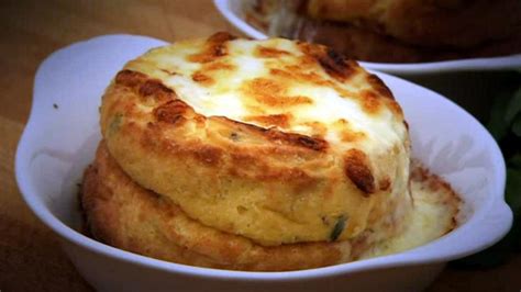 double-baked-cheese-souffls-recipe-bbc-food image